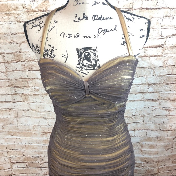 Faviana Cocktail Formal Dress 1/2 - Picture 3 of 6